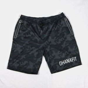 Charcoal Camo Shorts
