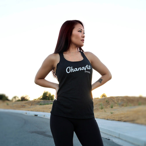Women’s Racerback Tank - Charcoal